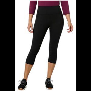 Joy Performance Women's Luxe Capri w/Perfect Pockets Black - Regular
